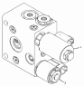 289-0585 Тормозная система/VALVE GP-BRAKE S/N JRP1-UP (PART OF 275-1250 CONTROL GP-SERVICE BRAKE)