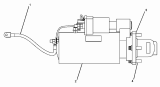 247-7021 Стартер/STARTING MOTOR GP-ELECTRIC S/N JRP1-UP (PART OF 235-3367 INSTALLATION AR-ENGINE)