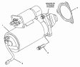 258-0820 Стартер/STARTING MOTOR GP-ELECTRIC S/N JRP1-UP (PART OF 235-3367 INSTALLATION AR-ENGINE)