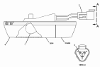 3E-6389 Освещение/LAMP GP-DOME S/N JRP1-UP 24-VOLT, WITH SWITCH (PART OF 240-2340 WIRING GP-CAB)