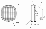 161-3509 Освещение/LAMP GP-HEAD -LOW BEAM S/N JRP1-UP 24-VOLT (FIELD REPLACEMENT FOR 164-7595)