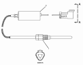 163-7882 Датчик/SENSOR GP-EXHAUST TEMPERATURE S/N LJW2110-UP (PART OF 259-3122 SENSOR GP-ENGINE)