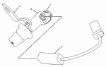 279-9829 Датчик/SENSOR GP-SPEED -CAM GEAR S/N LJW2110-UP (PART OF 259-3122 SENSOR GP-ENGINE)