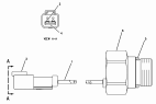 164-7577 Переключатель/SWITCH GP-BYPASS S/N JRP1-UP (PART OF 238-1029, 249-2304 BASE GP-OIL FILTER)
