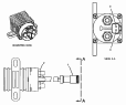 241-8368 Переключатель/SWITCH GP-MAGNETIC S/N JRP1-UP 24-VOLT (PART OF 240-2340 WIRING GP-CAB)