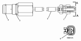 275-1253 Переключатель/SWITCH GP-PRESSURE S/N LJW2110-UP (PART OF 259-3111 MOUNTING GP-FUEL FILTER)