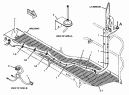 272-2552 Установка антенны/MOUNTING GP-ANTENNA S/N JRP1-UP (PART OF 268-7809 INSTALLATION GP-COMMUNICATION)