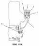162-8447 Подлокотник/ARMREST GP -LH S/N JRP1-UP (PART OF 240-8718 SEAT GP)