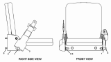 240-2290 Сиденье/SEAT & MOUNTING GP S/N JRP1-UP (PART OF 240-2131 CAB AR)