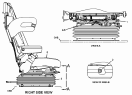 240-8716 Сиденье/SEAT GP -SUSPENSION-CLOTH, LUMBAR S/N JRP1-UP (PART OF 240-2280 SEAT GP-ADJUSTABLE)