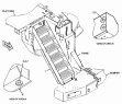 273-2398 Лестница/LADDER GP -RH S/N JRP1-UP (PART OF 244-2369 CHASSIS AR)