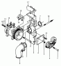 Натяжитель, компрессор кондиционера/Pulley Tensioner, Air-condition Comperssor, Intake Pipe And Installation Console