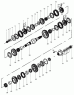 Вторичный вал/Transmission Mainshaft and Gear