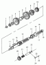 Промежуточный вал/Transmission Countershaft, Reverse Gear Shaft and Gear