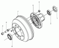 Передняя ступица и тормозной барабан/Front Wheel Hub and Brake Drum