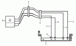 Тормозные трубопроводы в кабине/Brake Line, Iniside Cab
