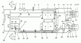 Тормозные трубопроводы на раме/Brake Line