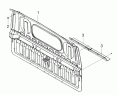 Задняя панель/Cab Rear Wall