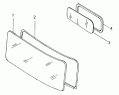 Остекление кабины/Cab Front/Rear Windshield