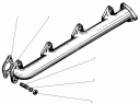 Газопровод двигателя ЯМЗ-238М2