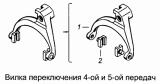 Вилка переключения 4-й и 5-й передачи 14.1702031