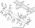 Установка буксирной поперечины 6460-2801003