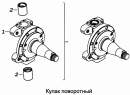 Кулак поворотный 6520-3001012