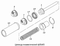 Цилиндр пневматический ф35х65 53205-3570210