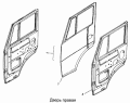 Дверь правая 53205-6100014