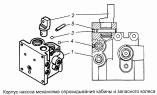 Корпус насоса механизма опрокидывания кабины и запасного колеса 4310-5004016