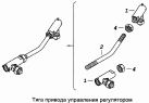 Тяга привода управления регулятором 7406.1108050