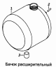 Бачок расширительный 5320-1311010-30