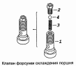 Клапан форсунки охлаждения поршня 7405.1004066