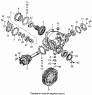 Передача главная заднего моста 53205-2402011-10, 53205-2402011-20, 53205-2402011-40
