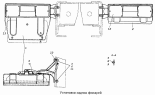 Установка задних фонарей 5410-3716002