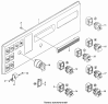 Панель выключателей 53229-3710428-62
