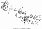 Механизм стеклоподъемника двери 53205-6104030