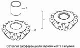 Сателлит в сборе 53212-2403054