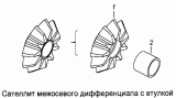 Сателлит межосевого дифференциала с втулкой 6520-2506054