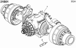 21B01 Мост задний