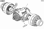 23B01 Мост задний