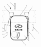 12-L Выхлопная система/MUFFLER ASSEMBLY (Non-Tractor, New Type (Square Muffler))