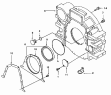 10-M Картер маховика/FLYWHEEL CASE SET (FH 9430)(All DONGFENG CUMMINS Mixer Series)