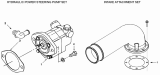 10-S Насос ГУР, впускной патрубок/HYDRAULIC POWER STEERING PUMP SET (HD 9131), INTAKE ATTACHMENT SET (IC 9450)(L375-20 , C230-20)