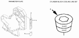 10-AQ Табличка параметров, охлаждающий трубопровод/PARAMETER PLATE SET (AP 9382), CYLINDER BLOCK COOLING LINE SET (BB 9200)(C260-20, C300-20, C325-20, L345-20, C230-20)