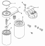 10-K Топливный фильтр/FUEL FILTER SET (FF 9593)(L375-20, L345-20)