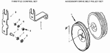 10-W Установка управления акселератором, шкив приводного приспособления/THROTTLE CONTROL SET (MS 9067), ACCESSORY DRIVE BELT PULLEY SET (PA 9001)(DONGFENG CUMMINS Series)