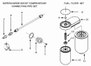10-AW Соединительные патрубки компенсационного нагнетателя, топливный фильтр/SUPERCHARGE BOOST COMPENSTAOR CONNECTING PIPE SET (FE 9023), FUEL FILTER SET (FF 9340)(C260-20, C300-20, C325-20, C230-20)