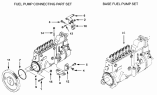 10-AY Топливный насос/FUEL PUMP CONNECTING PART SET (FP 99001), BASE FUEL PUMP SET (FP 90145)(C260-20, C300-20, C325-20, C230-20)