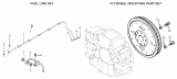 10-BA Топливные трубопроводы, маховик/FUEL LINE SET (FT 9142), FLYWHEEL MOUNTING PART SET (FW 90025)(C260-20, C300-20, C325-20, C230-20)